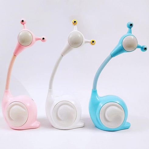Fantasee Snail LED Desk Lamp Nursery Night Light USB Rechargeable Touch Dimmable for Child Kids Students Bedroom Dorm Reading Birthday Party Gift ...