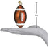Old World Christmas 2020 Christmas Ornament Football Glass Blown Ornament for Christmas Tree...
