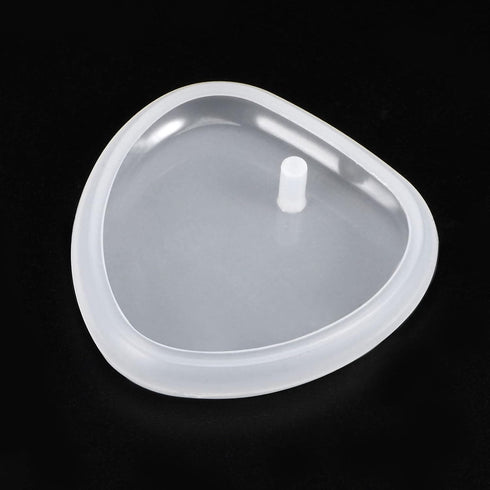 Pendant Jewellery Mold Hanging Resin Jewelry Mold Heart Shape 1.6" for DIY Keychains Necklace Tag Craft Making...