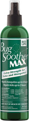 Bug Soother MAX - Natural Gnat, Tick, and Mosquito Repellent, 8 fl oz Bug Spray Deterrent - DEET-Free Safe for Adults and The Environment - Made i...