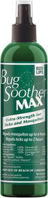 Bug Soother MAX - Natural Gnat, Tick, and Mosquito Repellent, 8 fl oz Bug Spray Deterrent - DEET-Free Safe for Adults and The Environment - Made i...