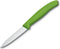 Victorinox 3.25 Inch Swiss Classic Paring Knife with Straight Edge, Spear Point, Green...