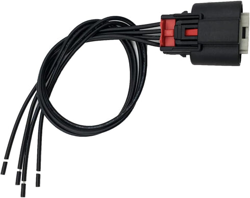 4 Way MX 150 Connector Pigtail Compatible with Chevrolet Cadillac GM Ignition Coils, Index Keyway CONN-86280 19301722...