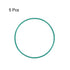 uxcell Fluorine Rubber O-Rings, 69mm OD 65.2mm ID 1.9mm Width FKM Seal Gasket for Machinery Plumbing, Green, Pack of 5...