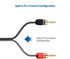 Cable Matters Heavy Duty 12 ft Speaker Wire 12 Gauge, Oxygen-Free Bare Copper (OFC) Banana Plug Speaker Cable - 12 Feet / 3.6 Meters...