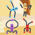 4PCS Robotics Pop Tubes Fidget Tubes Sensory Toys Shape Changing Telescopic Sensory Tubes Fidget Tubes Sensory Toys Suction Toy, Funny Gift for Ki...