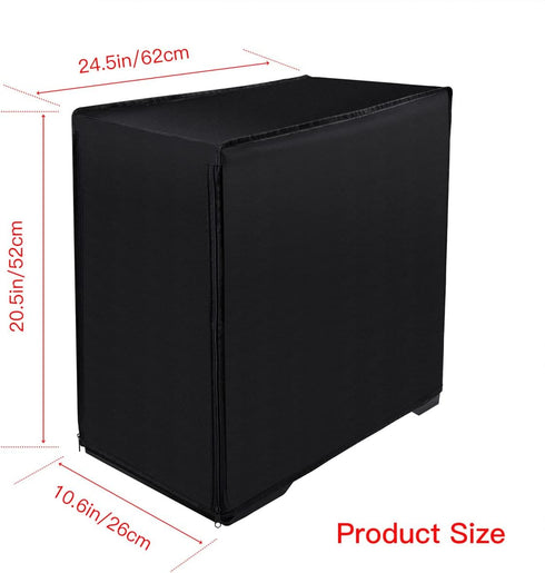 PC Computer CPU Dust Cover, Mid-Tower Case Protector, Host Dust Waterproof Cover, 10.6W x 20.5H x 24.5D Inch/27 x 52 x 62.5 CM Desktop CPU Accesso...
