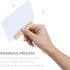Handwritten Tag Message Board Sign Wood Base Message Board Reusable Whiteboard Board Signs School Note Board Desktop Whiteboard Notice Chalkboard ...