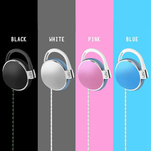 Clip Type Earphones?Portable Stereophone Headphones,with Microphone and Call Controller Stereo Earphones,Suitable for Compatible with 3.5mm iPhone...