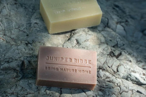 JUNIPER RIDGE Desert Cedar Bar Soap - Cold Processed Mild Castile Soap - Plant Based Ingredients & Steam Distilled Essential Oils - Paraben, Phtha...