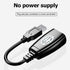 USB Extender Over RJ45 Cat 6/5/5e Adapter, RJ45 Ethernet Splitter to USB Extension UP to 50m/164ft, Compatible with Computers, Mobile Phones, Mice...