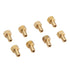 1/24 RC Hex Nut, 8Pcs 1/24 RC Hex Nut Brass RC Wheel Lock Nut Replacement Accessories for SCX24 Wheels & Tires (8mm)...
