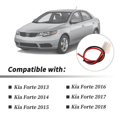 Blower Motor Pigtail Connector Harness 18952-02224AS Compatible with Kia Forte 2013 2014 2015 2016 2017 2018...