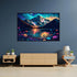 5D DIY Diamond Art Mountain Lake Flowers Large Size Diamond Painting Kits for Adults,Full Drill Crystal Rhinestone Arts and Crafts,Gem Art Paintin...