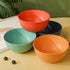 Unbreakable Cereal Bowls 24 oz -Reusable Wheat Straw Fiber Lightweight Bowls Set - Dishwasher & Microwave Safe - Perfect for Snacks,Cereal, Ice Cr...