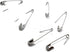 50PCS-3In Safety Pins,Stainless Steel Safety Pins,Bulk Metal Silver Sewing Pins Clothing Clips Tool 75mm Decorative(3" 50)...