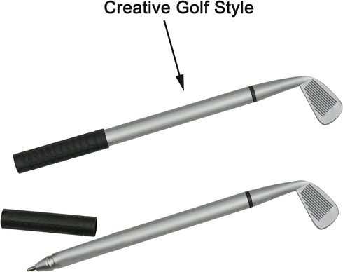 Maydahui 45PCS Golf Ballpoint Pen Mini Golf Clubs Pens Black Gel Ink for Golfers Boys Boss Office Desk Accessories...
