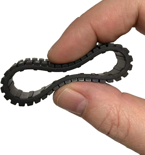 Premium Rubber Replacement Tires for iRobot Braava & Mint Series Robotic Mops - Durable, Enhanced Traction, Easy Installation, Compatible with Sel...