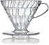 Hario V60 Plastic Coffee Dripper, 02, Clear...