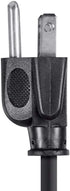 Monoprice 6ft 14AWG Right Angle Power Cord Cable w/ 3 Conductor PC Power Connector Socket (C13/5-15P) - Black...