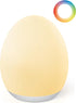 JolyWell Night Light for Kids, Baby Egg Light with 7 Colors Changing Mode & Stepless Dimming, Nursery Night Lamp BPA Free,Rechargeable Egg Night L...