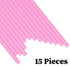 Wax Seal Sticks, Afobby 15 Pieces Glue Gun Sealing Wax Sticks for Wax Seal Stamp, Pink Wax Sealing Sticks for Wedding Invitations, Cards, Envelope...