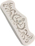 Baroque Style Curlicues Scroll Lace Silicone Fondant Molds Relief Flower Mold Filigree Mold 3D Sculpted For Cake Decorating Cupcake Topper Chocola...