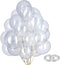 12 inch Clear Balloons Clear Latex Party Balloons Party Decorations Supplies, Pack of 36...
