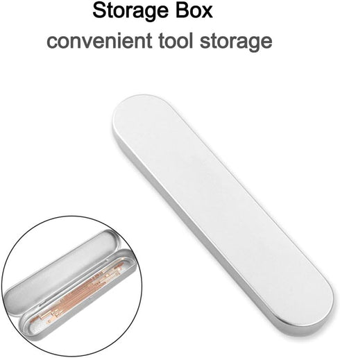 7 Pcs Upgraded Ear Wax Removal Kit with LED Light and Storage Box, Home Safe Ear Cleaner Curette, Ear Cleansing Tools with Led Flashlight for Kids...