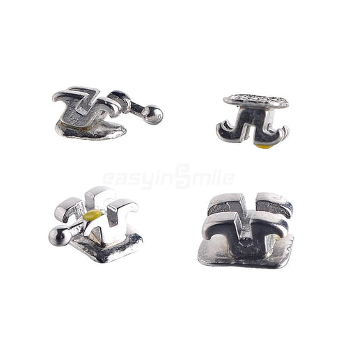 Dental Orthodontic Metal Brackets Braces Mini Roth/MBT (MBT 022 345 Hooks)...