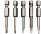 5 Pcs 50mm 1/4 Hex Shank Magnetic Triangle Head Impact Grade Advance Heat Treated S2 Steel TA1.8 TA2.0 TA2.3 TA2.7 TA3.0 Screwdriver Bits...