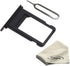 Ewparts Sim Card Tray Slot Replacement for iPhone 7 4.7 Inch + SIM Card Tray Open Eject Pin (Black)......