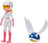 THE SUPER MARIO BROS. MOVIE 5 Inch Action Figure Series 2 Peach Figure in Motorcycle Outfit with Spiny Blue Shell...