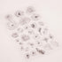 Flowers Clear Stamps for Card Making Bud Leaves Transparent Silicone Stamp DIY Scrapbooking Supplies Embossing Paper Card Album...