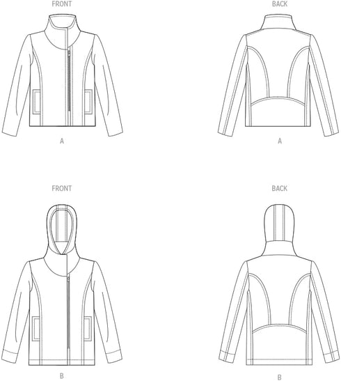 Vogue Misses' Jacket Sewing Pattern Kit by Marcy Tilton, Design Code V1925, Sizes 16-18-20-22-24...
