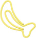100Pcs Metal Paper Clips, Mini Cute Banana Shape Electroplated Metal Paperclips for Book Memo Paper Poster Photo...