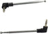 2 Pack 3.5mm Antenna FM AM Radio Telescopic 4 Sections Telescoping Antenna 1/8 inch Jack Plug Connector Retractable 8.5cm-25cm for Mobile Cell Pho...