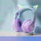 Bluetooth earphones, cute styling earphones, game earphones suitable for smartphones Bluetooth 5.0, can be connected and used on mobile phones, ta...