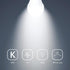 GU24 LED Light Bulb 4 Pack, 12W (Equivalent 75W), 5000K Daylight,Dimmable Twist-in Light Bulb A19 Shape...