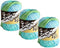Bulk Buy: Lily Sugar 'n Cream 100% Cotton Yarn (3-Pack) Ombres, Prints, Scents & Stripes (Country Stripes #21143)......