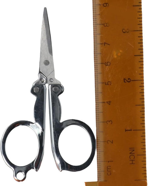 12Pcs Small Folding Scissors,Stainless Steel Pocket Scissors,Mini Scissors Set for Craft Travel Trip Camping Outdoor...
