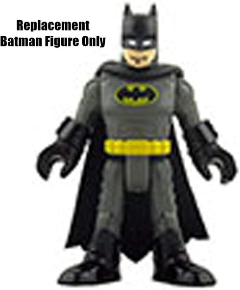 Imaginext Replacement Figure Playset DHT62 - DC Superfriends Super Hero Flight City ~ Replacement Batman Figure...