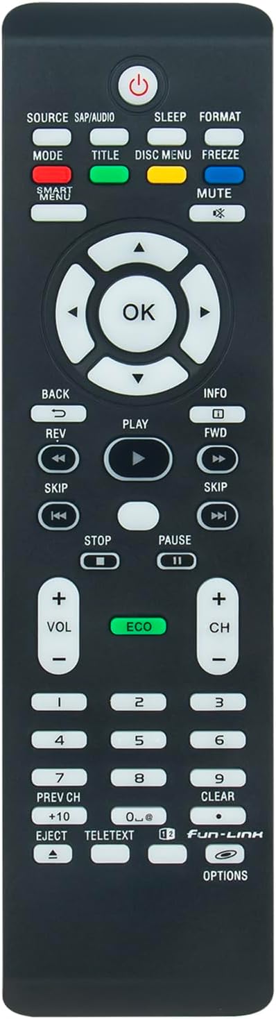 ALLIMITY NF801UD NF804UD NF805UD Remote Control Replacement for MAGNAVOX TV 32MF301B 32MF330B 32MF330BF7 37MD350B 37MF301B 37MF301BF7 40MF401B 40M...