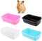 4 Pcs Small Animal Feeder Bowl Basic Dish for Hamster Mice Rat Hedgehog Small Pet...