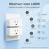 YIFAN Smart Plug 15A, Smart Home WiFi Outlet, C Smart Series Tuya Timer Outlet with Energy Monitoring, Remote Control, Compatible with Alexa, Goog...