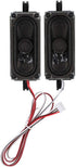 EBTOOLS TV Speaker, 2Pcs 4 Ohm 5W TV Box Speaker Loudspeaker Sound Amplifier Unit for LCD TV Advertising Player...