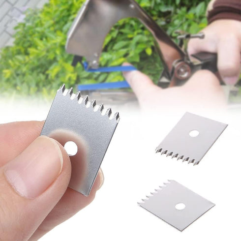 5 Pack Plant Tying Machine Blade Replacement Stem Tape Cutter Grape Tomato Peppers and Cucumbers Tape Tool Universal Fruit Twine Plants Strap Ties...
