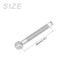 Shoulder Swing Lifting Bolt (M12x80mm) 1Pcs, 304 Stainless Steel Eye Bolts - for Home Renovation, Pipeline Gate Valves Fasteners, Silver...