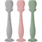 Baby Diaper Cream Spatula Applicator Set - 2Pack Soft Silicone Baby Butt Paste Spatula (Sage/Blush/Gray, Large Size)...