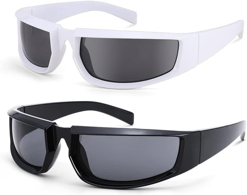 Pro Acme Fashion Wrap Around Sunglasses for Men Women Oval Sports Shades Outdoor Youth Baseball Glasses UV400...